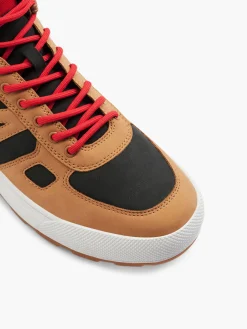 Brown/Black Hi Top Trainers