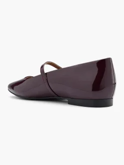 Burgandy Patent Ballet Pump