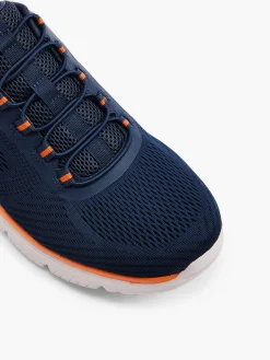 Burns 2.0 Skechers Navy/Orange Trainers