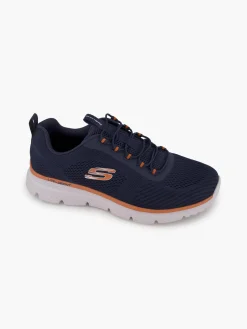Burns 2.0 Skechers Navy/Orange Trainers