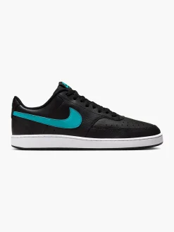 Court Vision Low Black/Blue Trainers