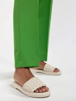 Cream Braided Detail Sandal