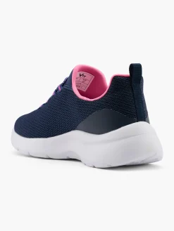 Cyclone Navy/Pink Slip On Trainers
