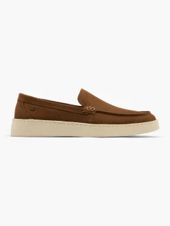 Dark Brown Casual Slip On Shoes