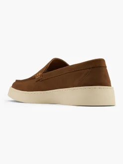 Dark Brown Casual Slip On Shoes