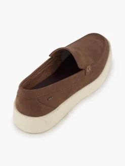 Dark Brown Casual Slip On Shoes