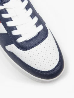 Drive Navy/White Casual Lace Up Trainers