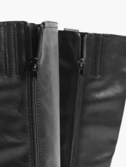 Esprit Black Chunky Long Leg Boot