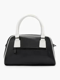 Fila Black and White Contrast Shopper Bag