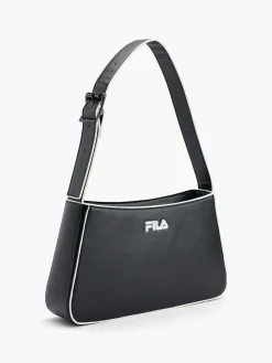 Fila Black and White Trimmed Handbag