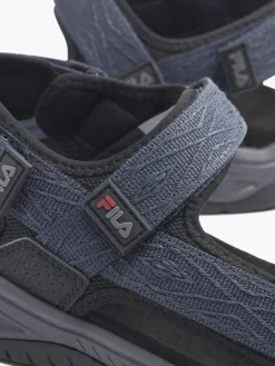 Fila Navy Triple Strap Sandal