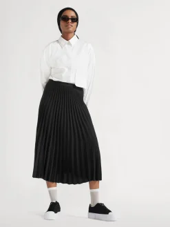 Fila New Black Canvas Platform Lace-up Trainer