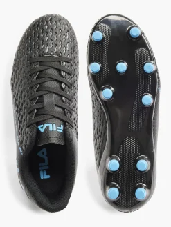 Fila New Black/Blue Teens Lace-up Football Boot