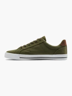 Fila New Green Canvas Lace-up Trainer