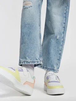 Fila New Teen Girls Multi-coloured Velcro Trainer