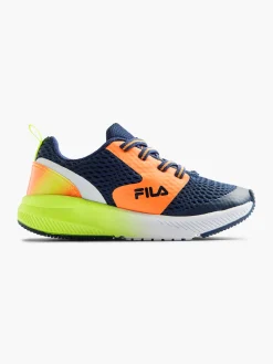 Fila New Toddler's Navy/Orange Slip-on Trainer