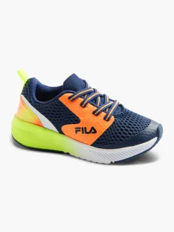 Fila New Toddler's Navy/Orange Slip-on Trainer