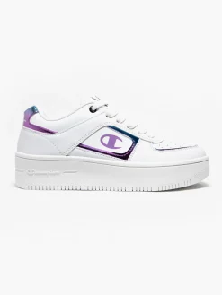 Foul Play Elements Slick White/Metallic Trainers