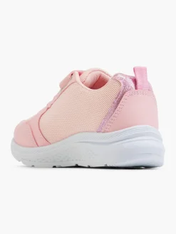 Girls Pink Peppa Pig Velcro Trainers
