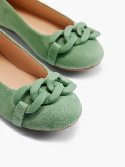 Green Ballerina with Matching Chain Detail