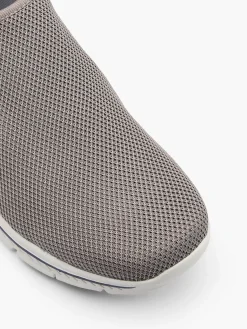 Grey Slip On Casual Shoes