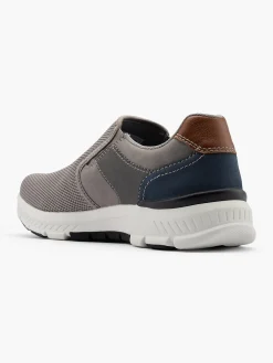 Grey Slip On Casual Shoes