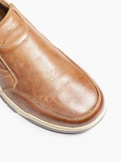 Hush Puppies Fletcher Tan Slip-on Shoe