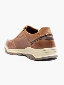 Hush Puppies Fletcher Tan Slip-on Shoe