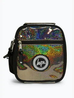 Hype Black Glitter Lunchbox