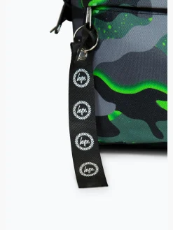 Hype Green Glow Camo Backpack
