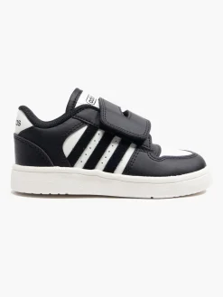 Infant Adidas Break Start CF I Black and White Trainers