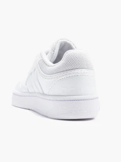 Infant Boys Adidas White Hoops Low 3.0 CF I Trainers