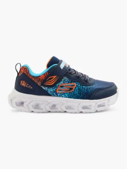 Infant Skechers Navy/Orange Trainers