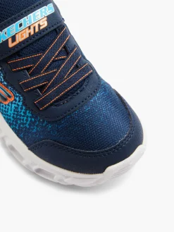 Infant Skechers Navy/Orange Trainers