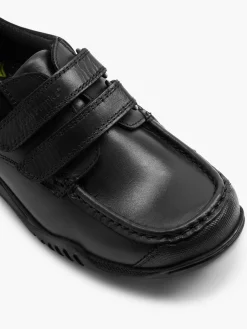 Junior Boy Leather Twin Strap Shoe