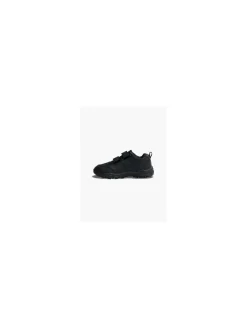 Junior Boys Black Twin Strap Sporty Shoes