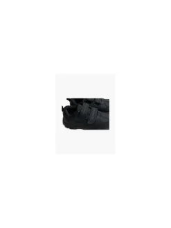 Junior Boys Black Twin Strap Sporty Shoes