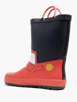 Junior Boys Fire Engine Wellies