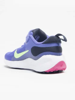 Junior Boys Nike Ultramarine/Lime Revolution 7 PSV Trainers