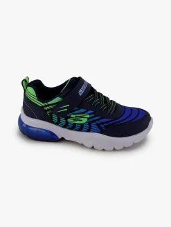 Junior Boys Skechers Stride Flex Light Up Trainers