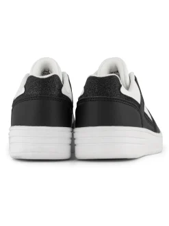 Junior Girl Black & White Trainer