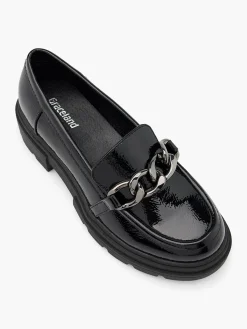 Junior Girl Chain Detail Loafer