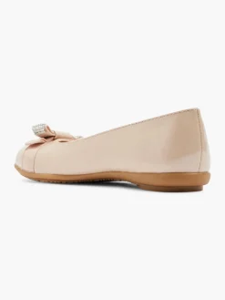 Junior Girl Diamante Bow Ballerina