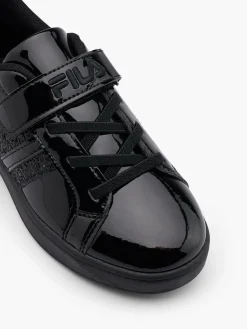 Junior Girl Fila Patent Cupsole School Shoe