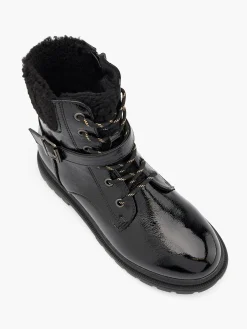 Junior Girl Fur Collar Boot