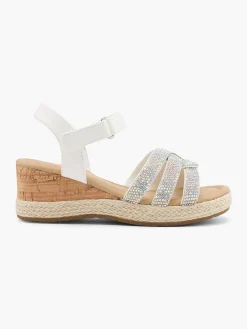 Junior Girl Glitter Wedge Sandal