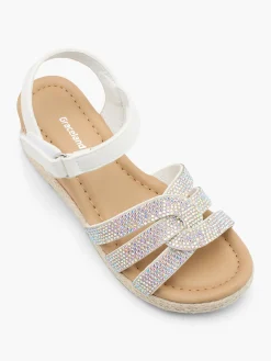 Junior Girl Glitter Wedge Sandal