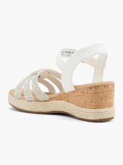 Junior Girl Glitter Wedge Sandal
