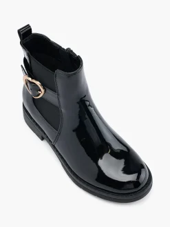 Junior Girl Heart Buckle Chelsea Boot