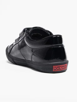 Junior Girl Kickers Kody Patent Leather School Shoe
